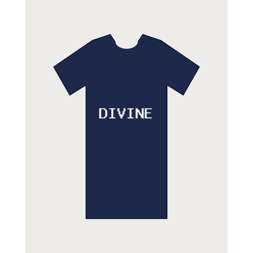 Minimalist Relaxed Tee - Navy