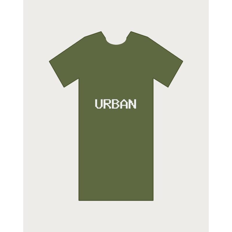 Urban Olive Oversized T-Shirt